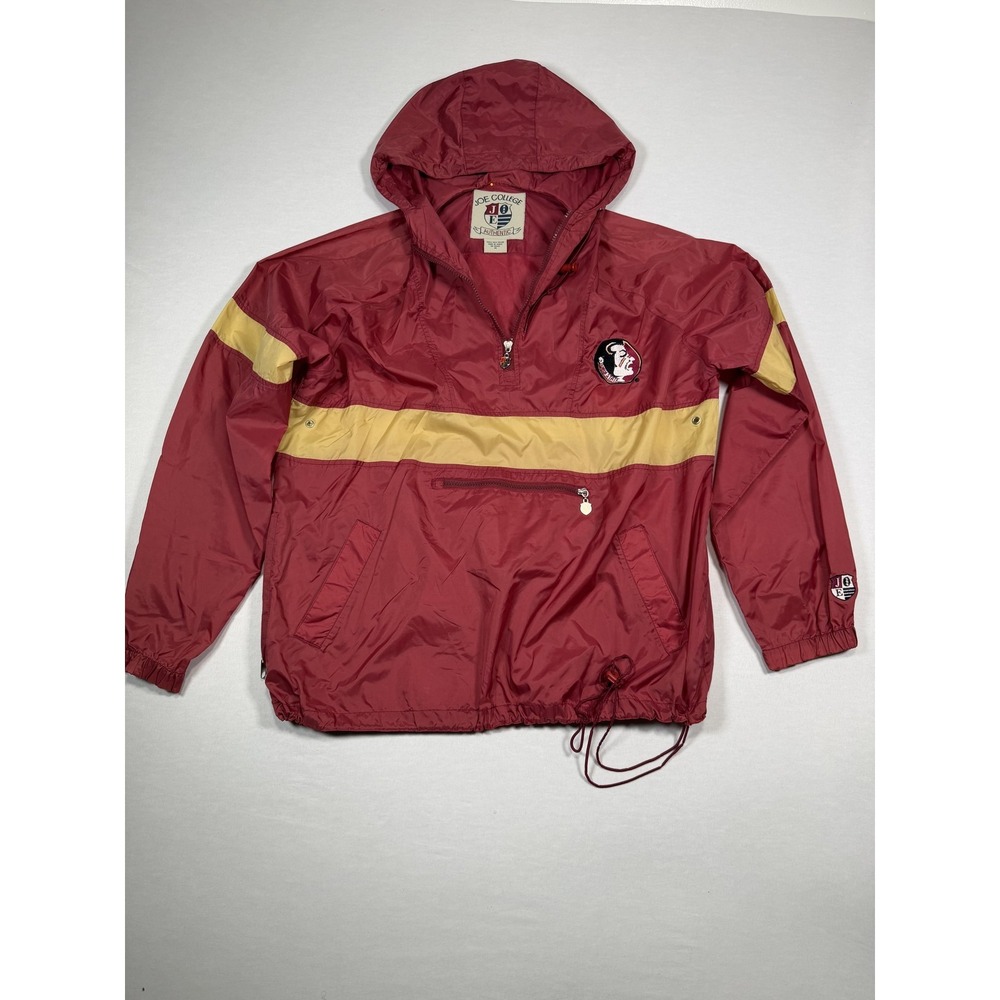 Vintage Florida State Seminoles Jacket Mens Medium‎ Red Football Joe College